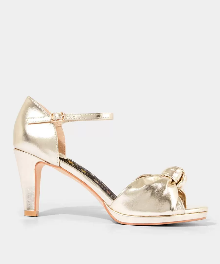 Best Sale Joe Browns A Glamorous Night Shoes Gold
