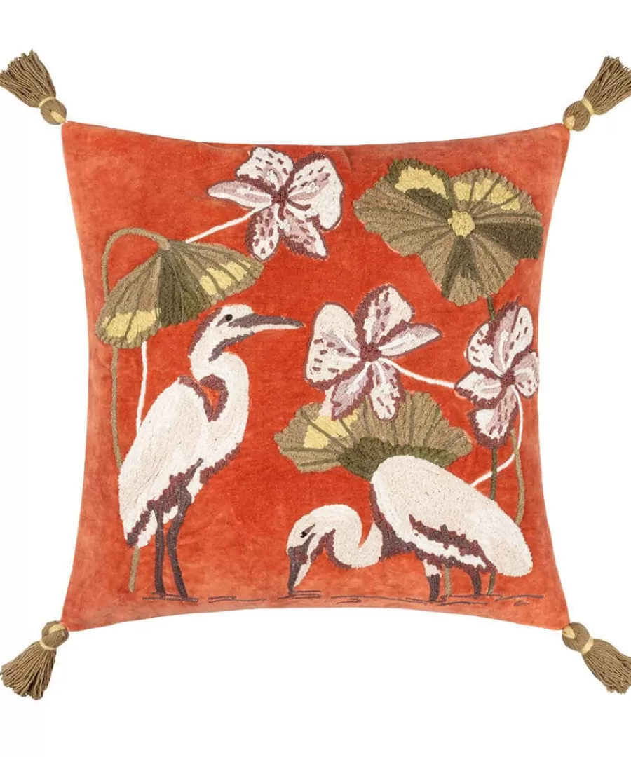 Best Sale Joe Browns A Herons Haven Cushion Coral