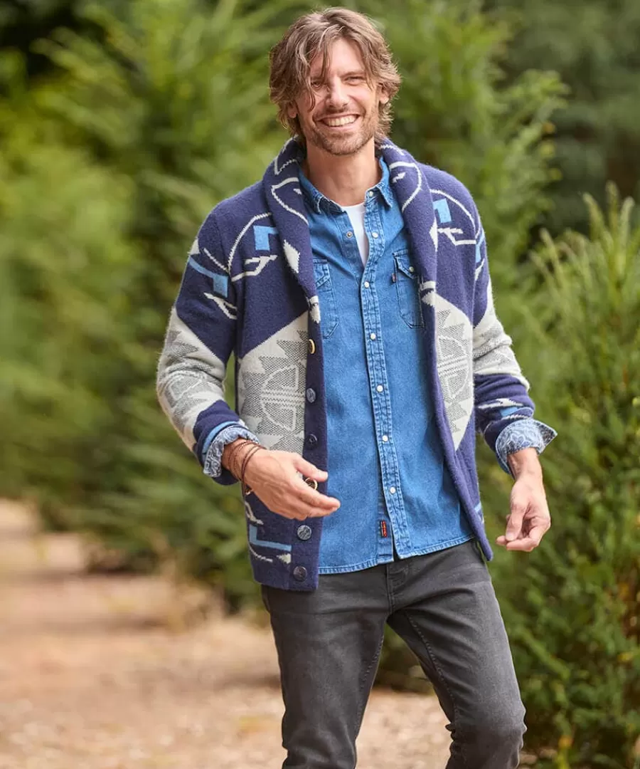 Shop Joe Browns Aim For Adventure Cardigan Navy
