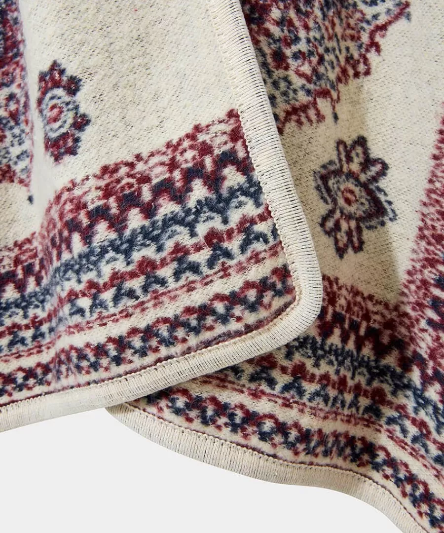 Shop Joe Browns All The Drama Hooded Cape Cream Multi