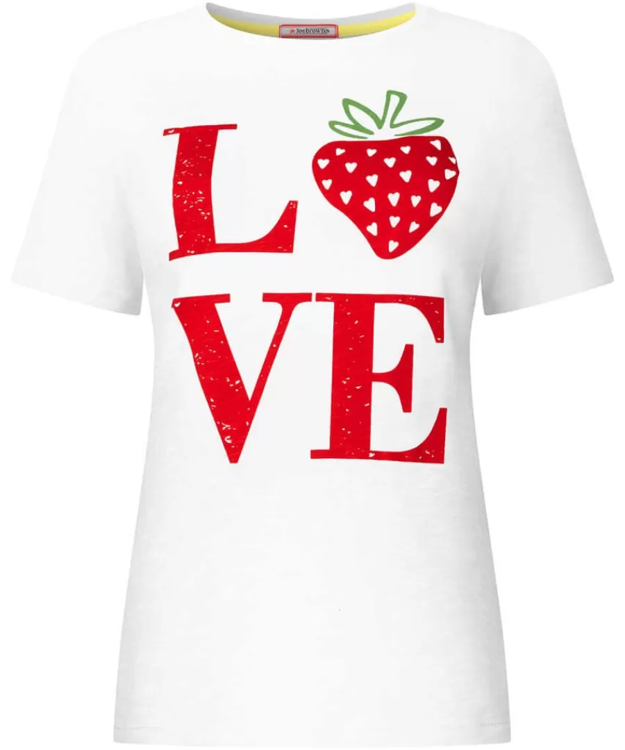 Cheap Joe Browns All The Love Tee White