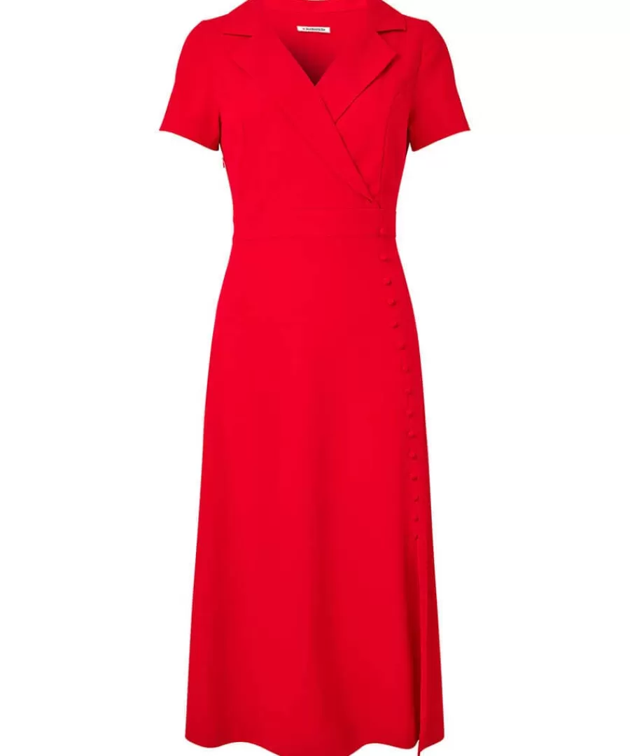 New Joe Browns Amelie Vintage Dress Red