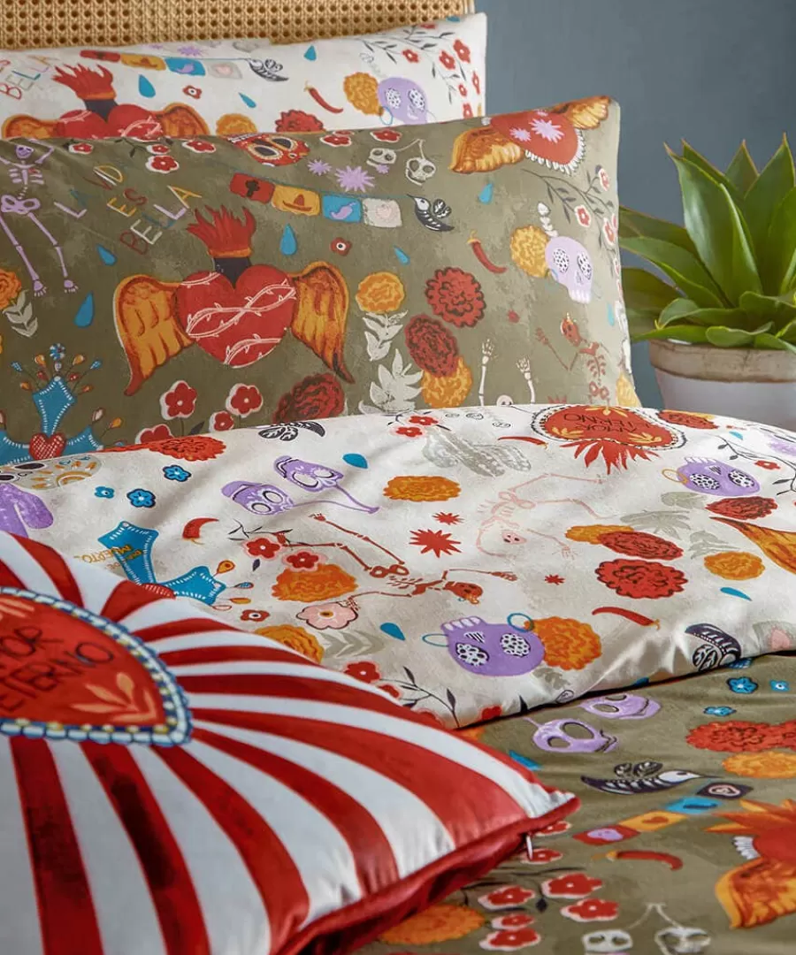 New Joe Browns Ancient Whispers Reversible Duvet Set Grey