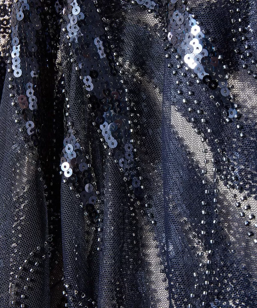 Best Joe Browns Arrive In Style Sequin Kimono Midnight Blue