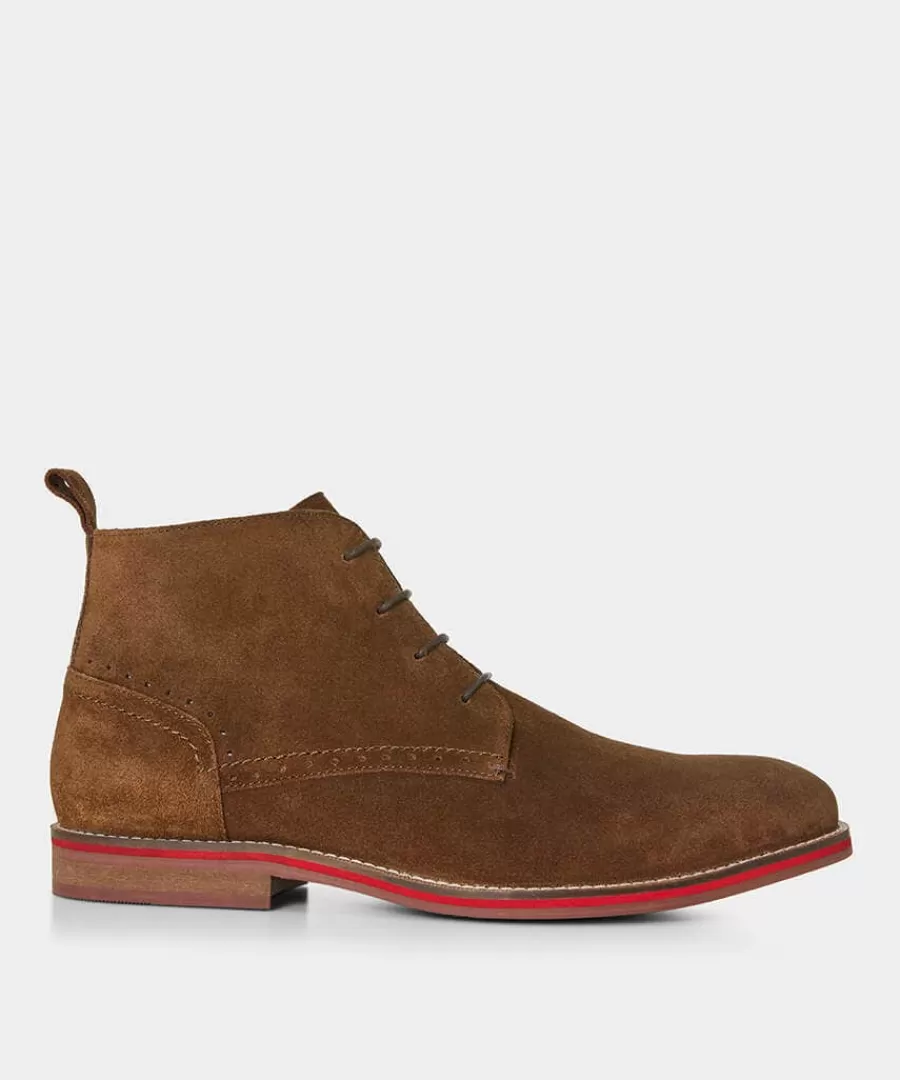 Cheap Joe Browns Austin Suede Casual Boots Rich Brown