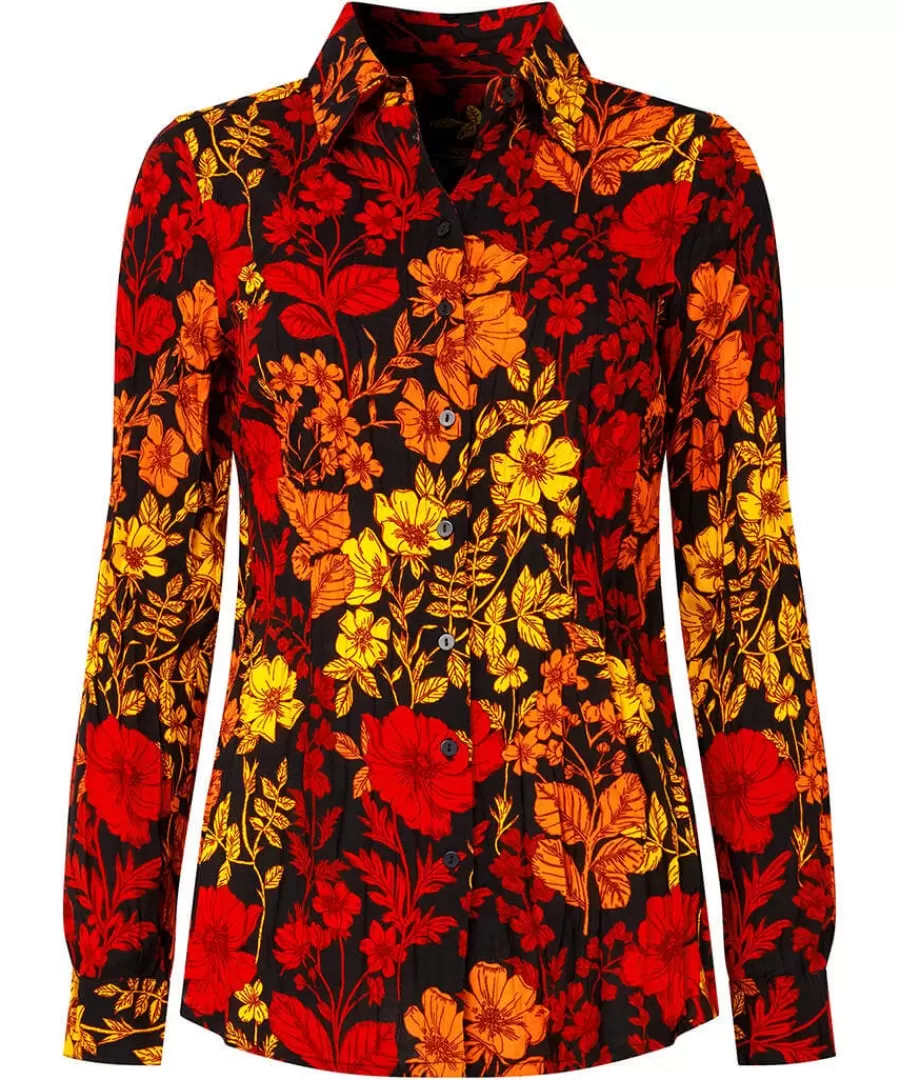 Discount Joe Browns Autumn Days Crinkle Blouse Black