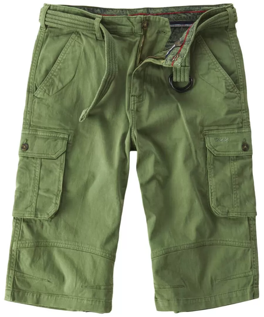 Shop Joe Browns Azore Shorts Khaki / Navy / Camel