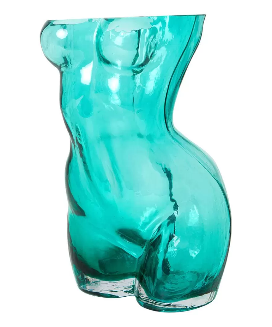 Best Joe Browns Beautiful Body Glass Vase Teal