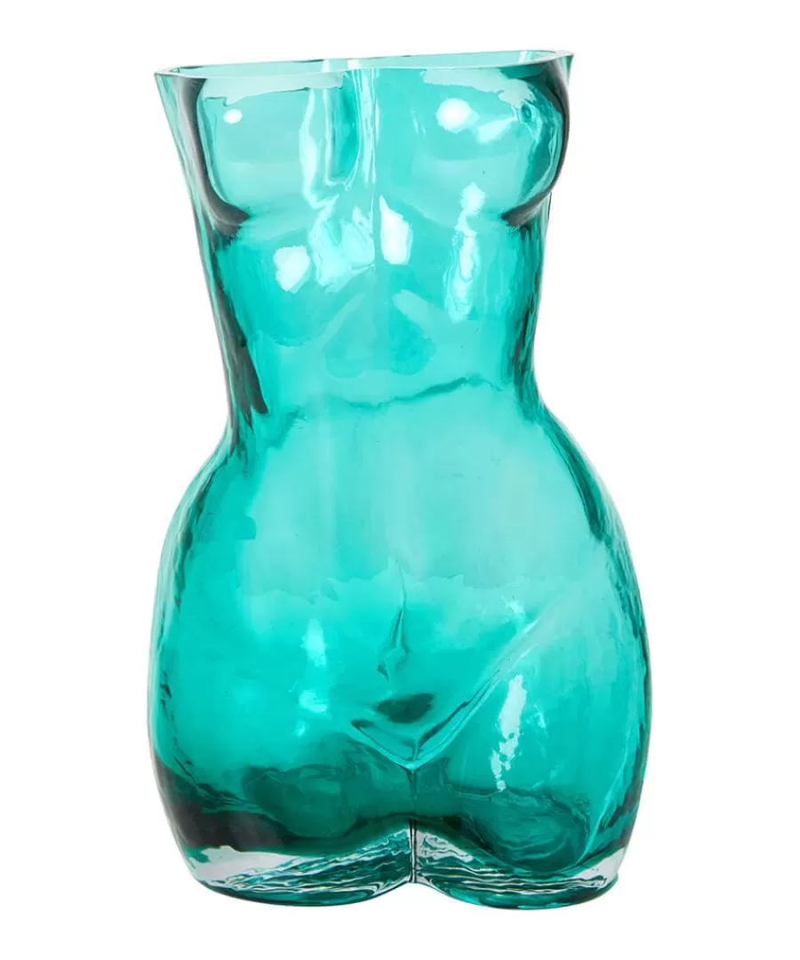 Best Joe Browns Beautiful Body Glass Vase Teal