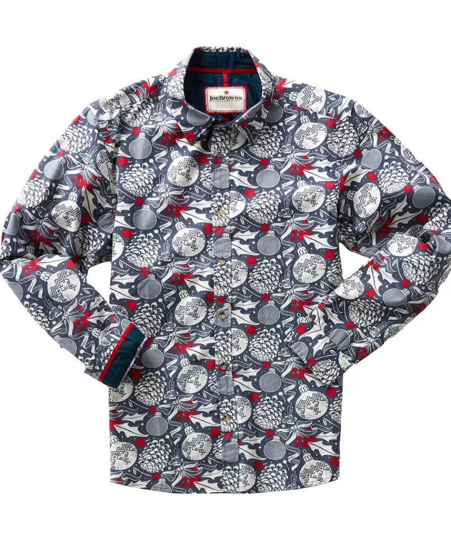Flash Sale Joe Browns Best Baubles In Town Shirt Grey