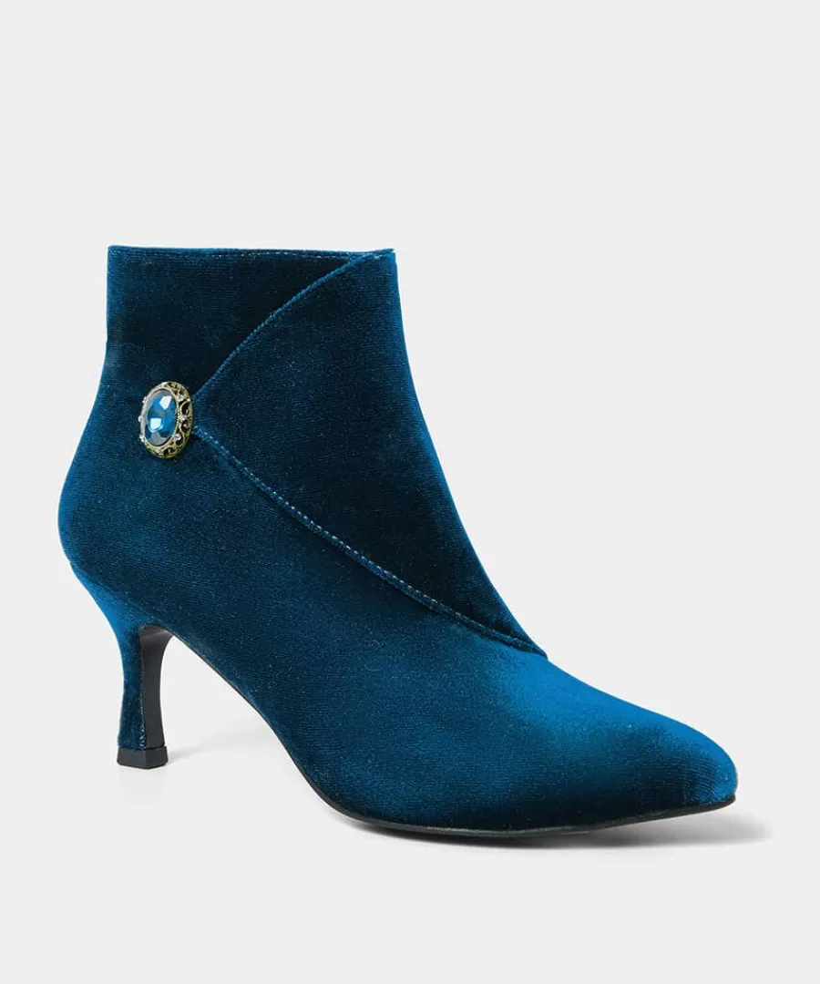 Best Joe Browns Beyond Glamour Jewel Trim Boots Dark Teal