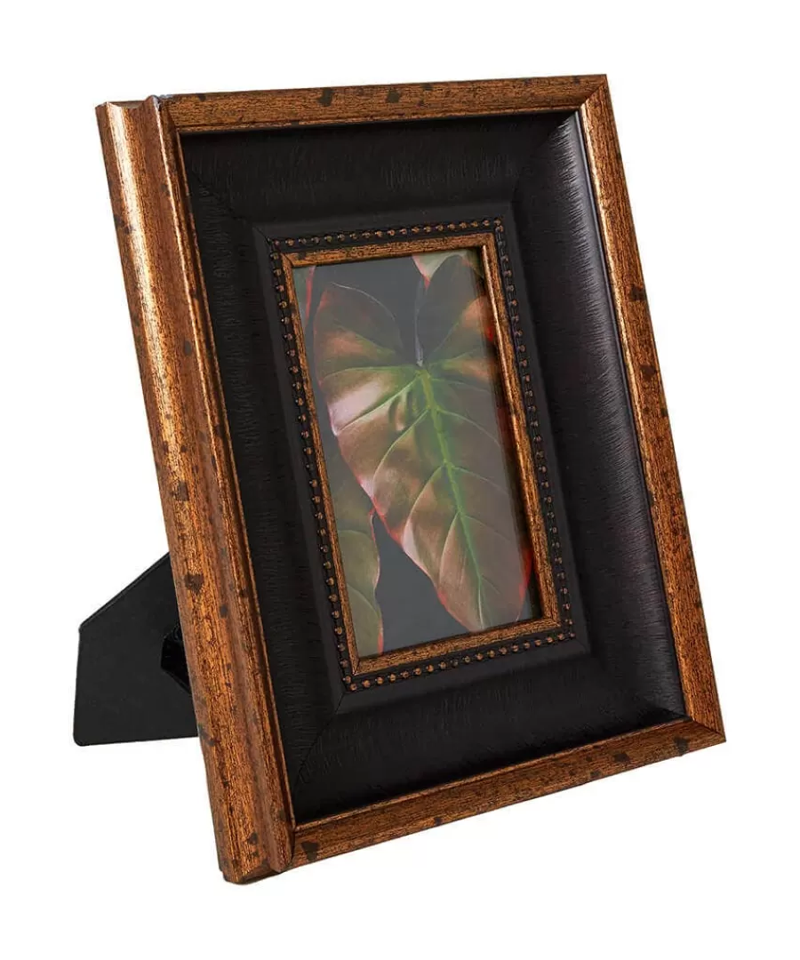 Cheap Joe Browns And Gold Beautifully Beaded Photo Frame Black
