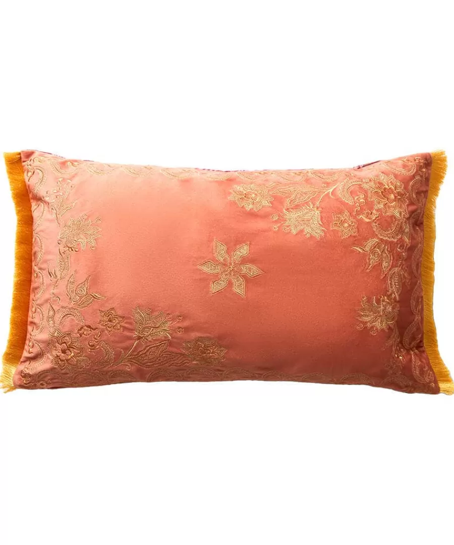 Cheap Joe Browns Bohemian Bloom Reversible Cushion Orange
