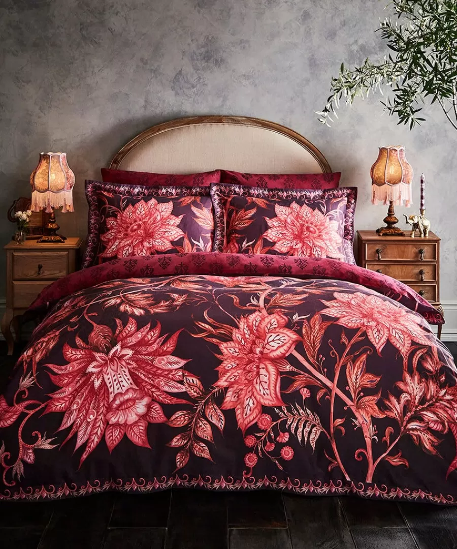 Flash Sale Joe Browns Bohemian Bloom Reversible Duvet Set Purple
