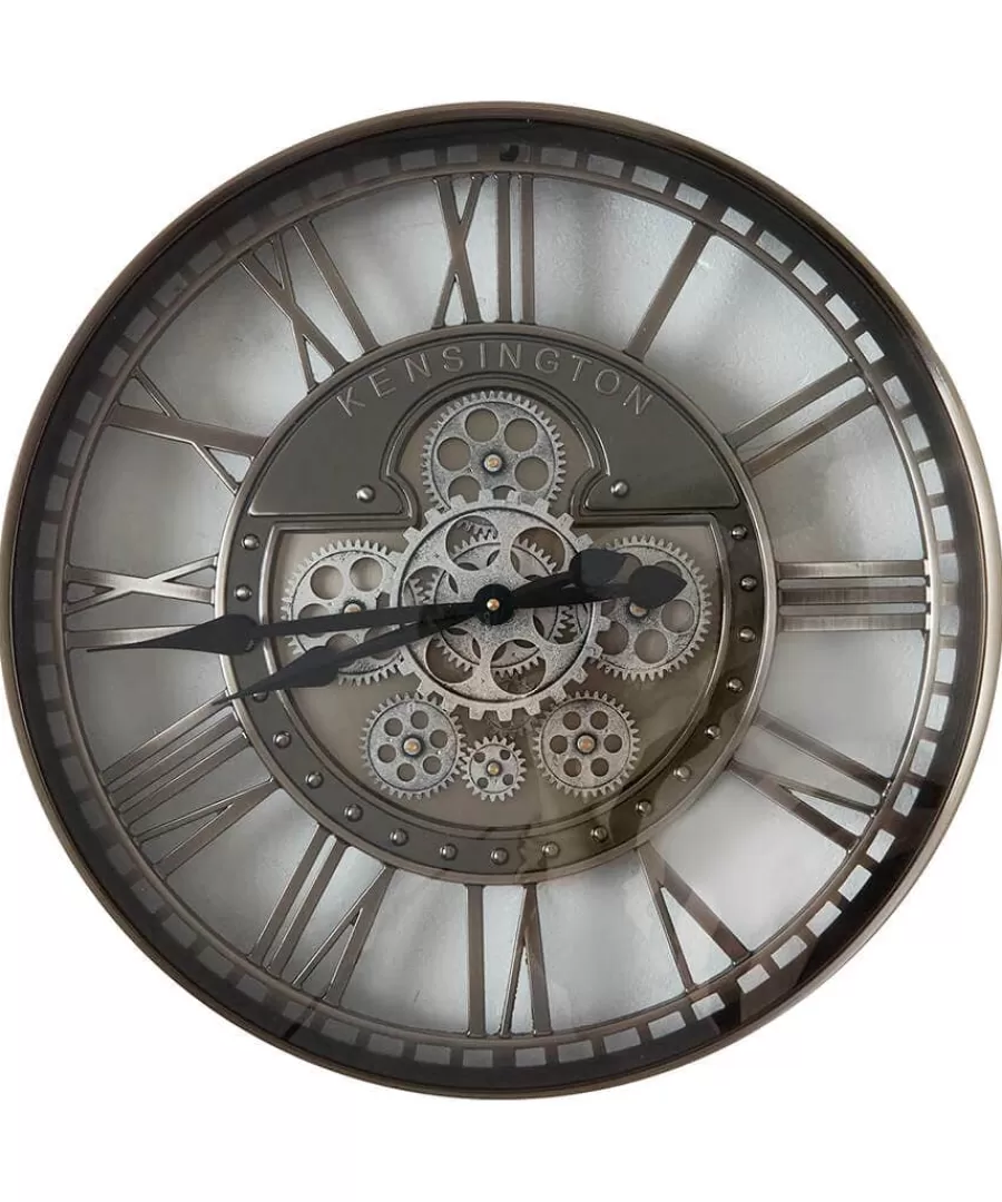 Store Joe Browns Brushed Antique Kensington Clock Silver
