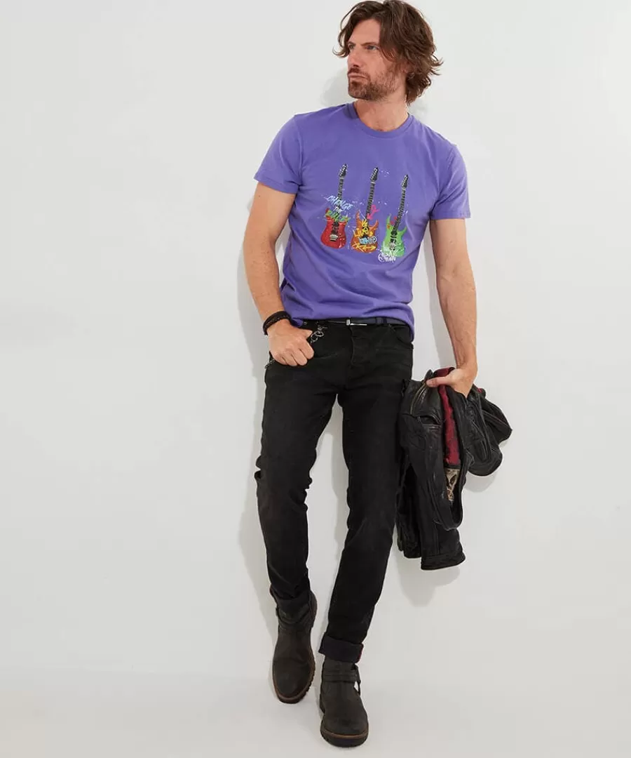 Cheap Joe Browns Change The Rules Tee Purple