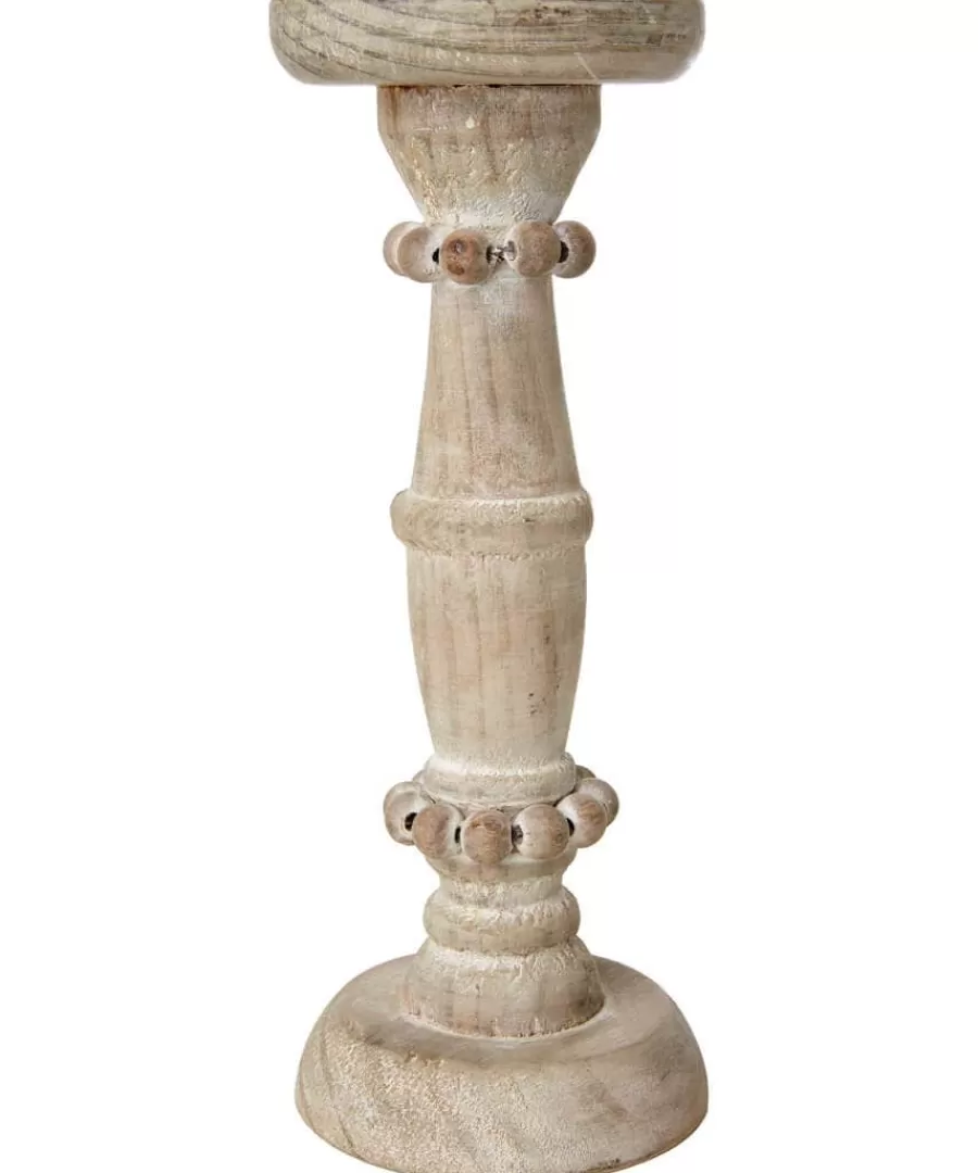 Best Sale Joe Browns Charming Beaded Candle Holder Beige
