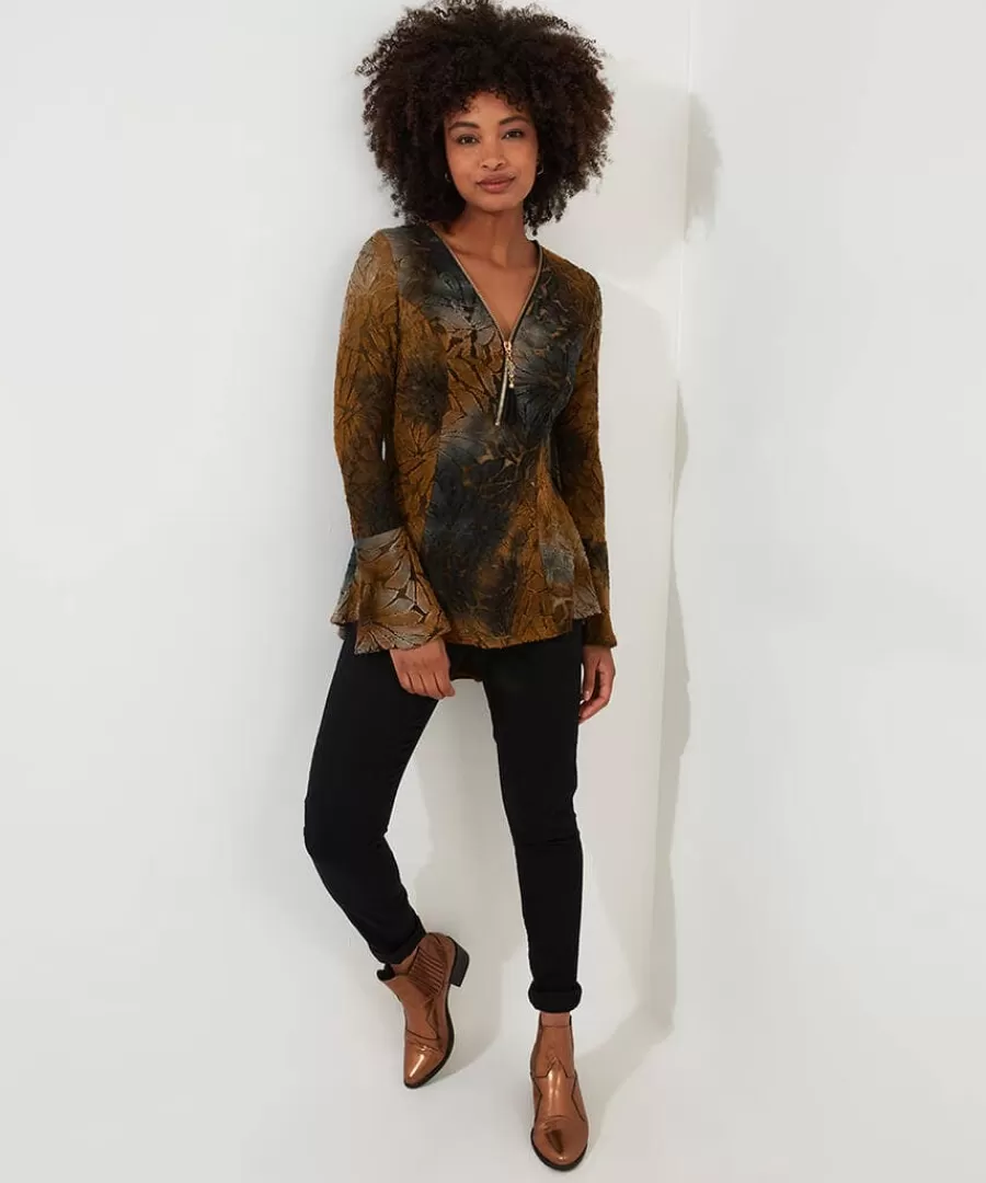 Online Joe Browns Connie Zip Top Brown