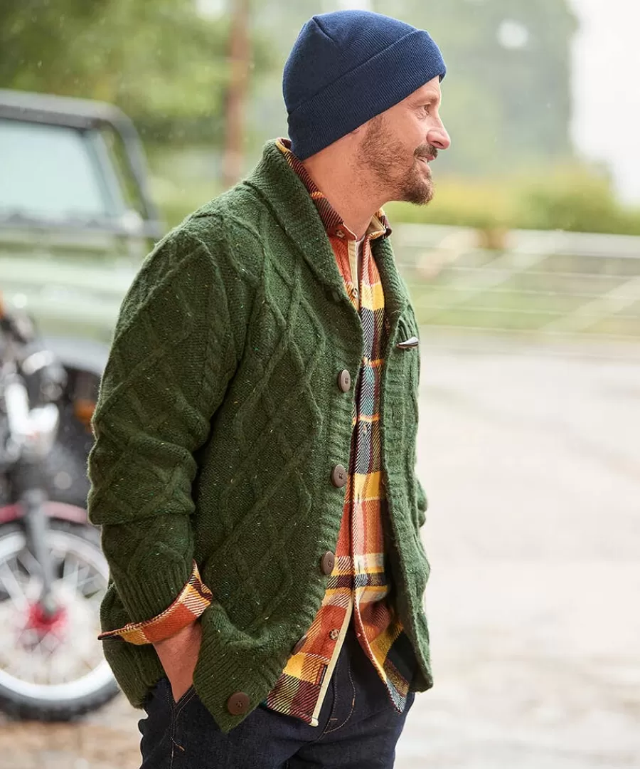 Online Joe Browns Cool In Cable Cardigan Green