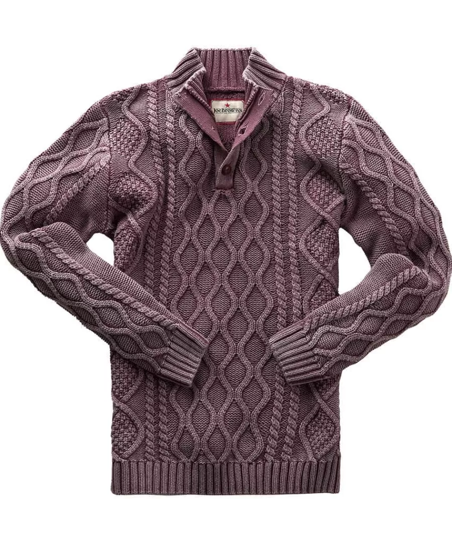 Flash Sale Joe Browns Cool In Cable Funnel Mauve