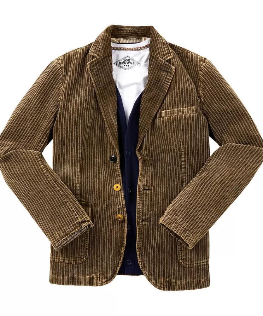 Best Sale Joe Browns Cool In Cord Blazer Brown