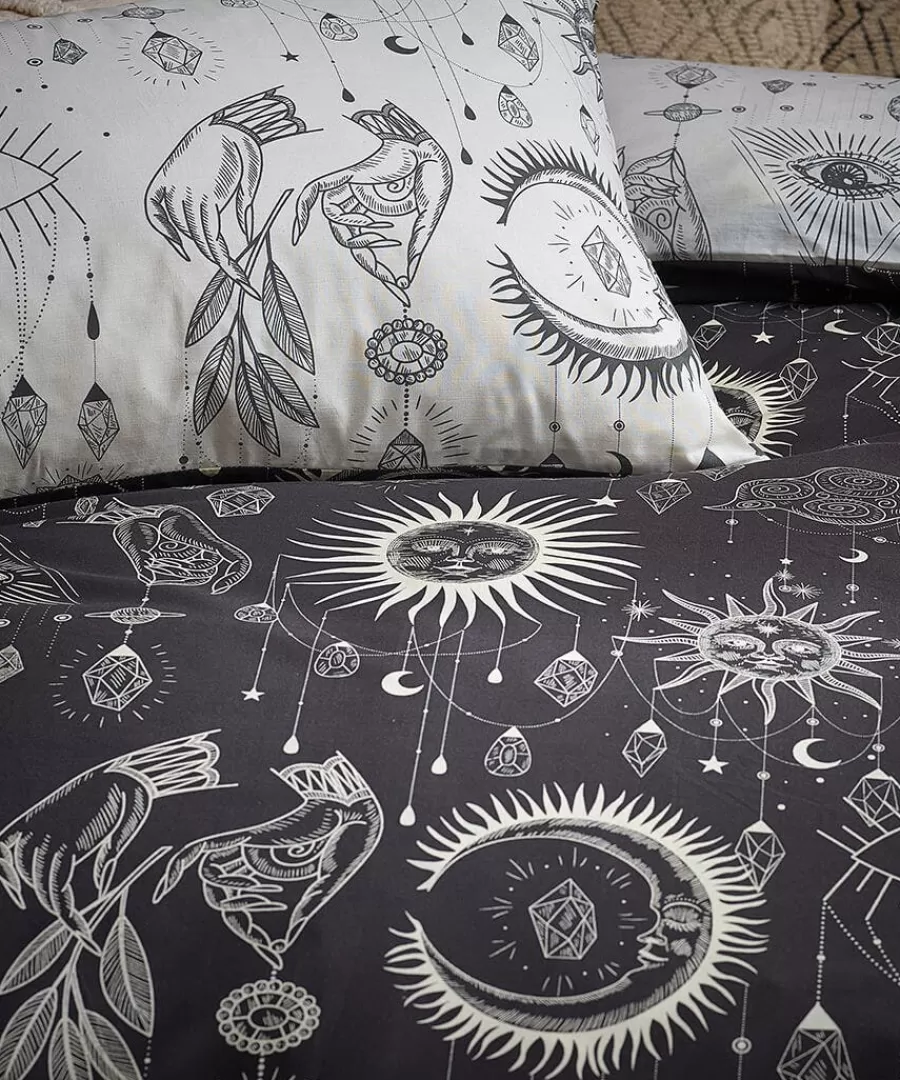 Shop Joe Browns Cosmic Comfort Reversible Duvet Set Black