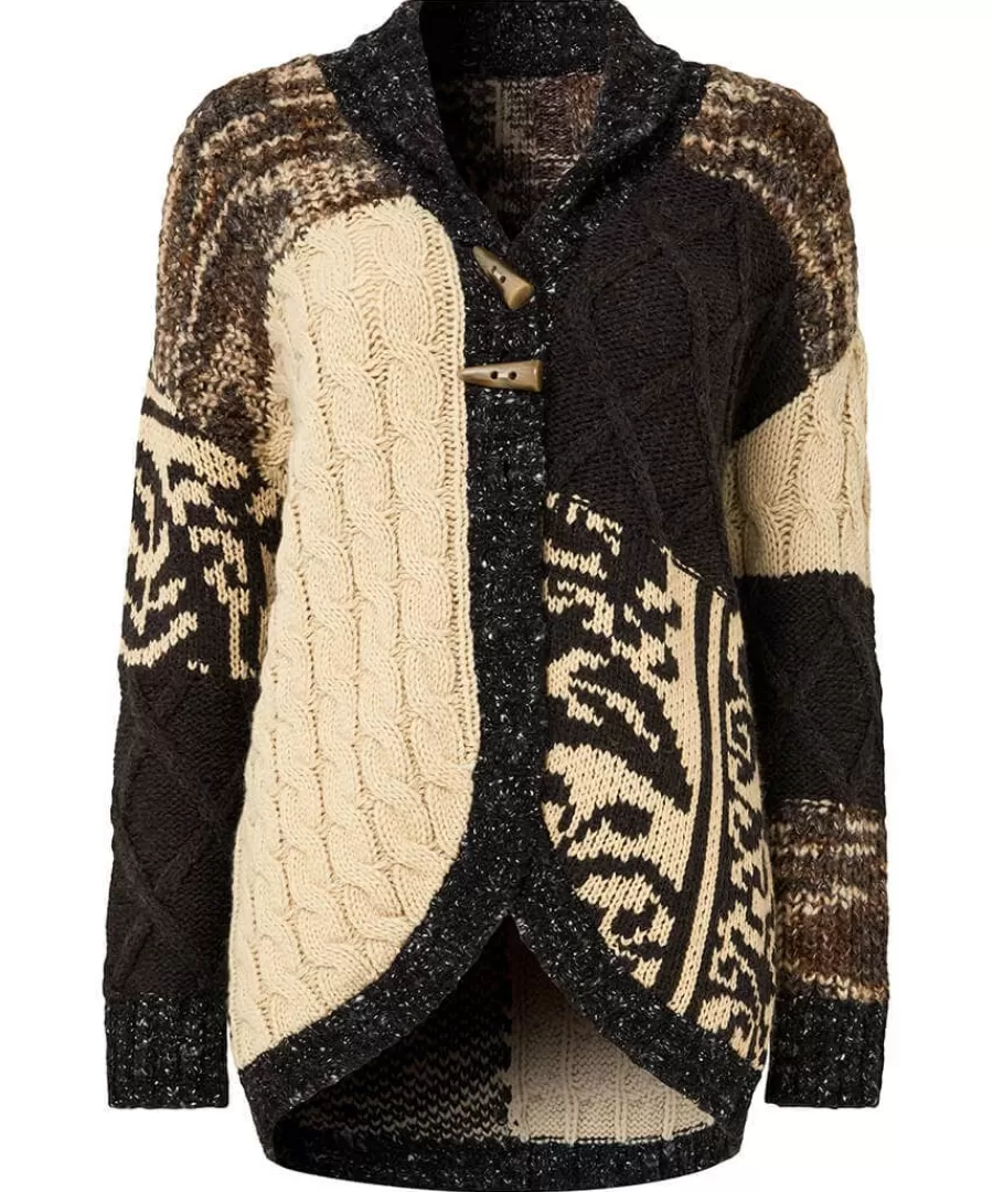 Store Joe Browns Cosy Days Cutabout Cardigan Black