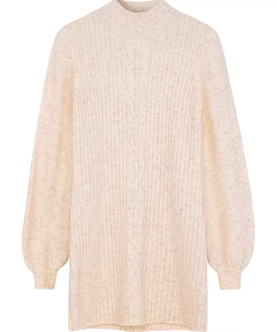 Fashion Joe Browns Cosy Nights Knitted Dress Cream