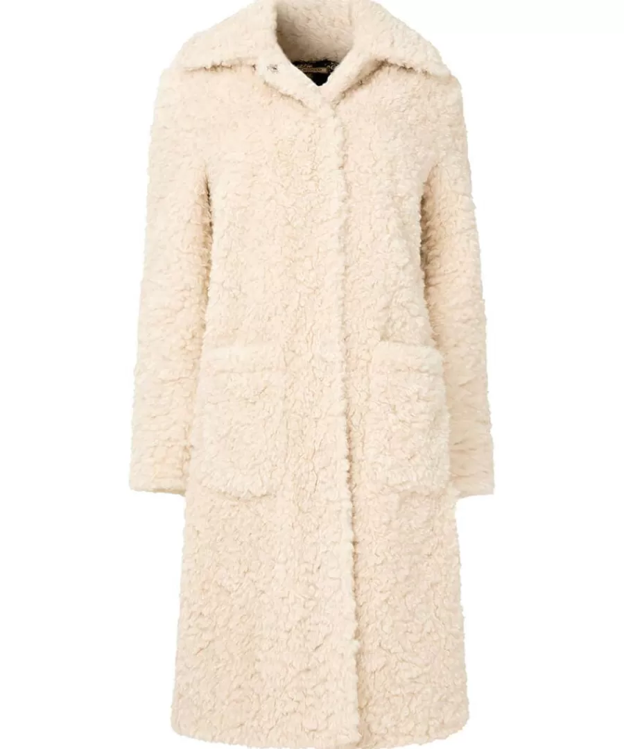 Store Joe Browns Cosy Up Furry Coat Cream