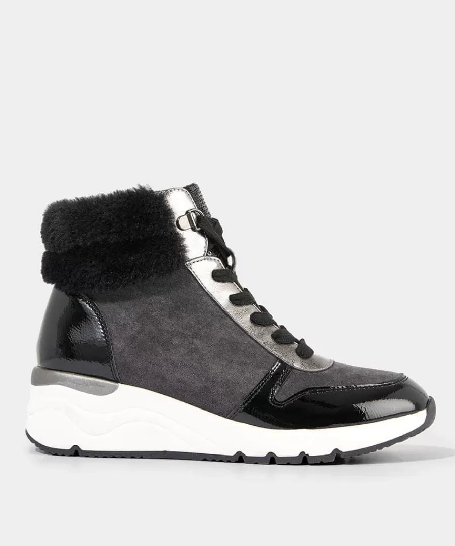 Cheap Joe Browns Cosy Vibes Casual Boots Grey