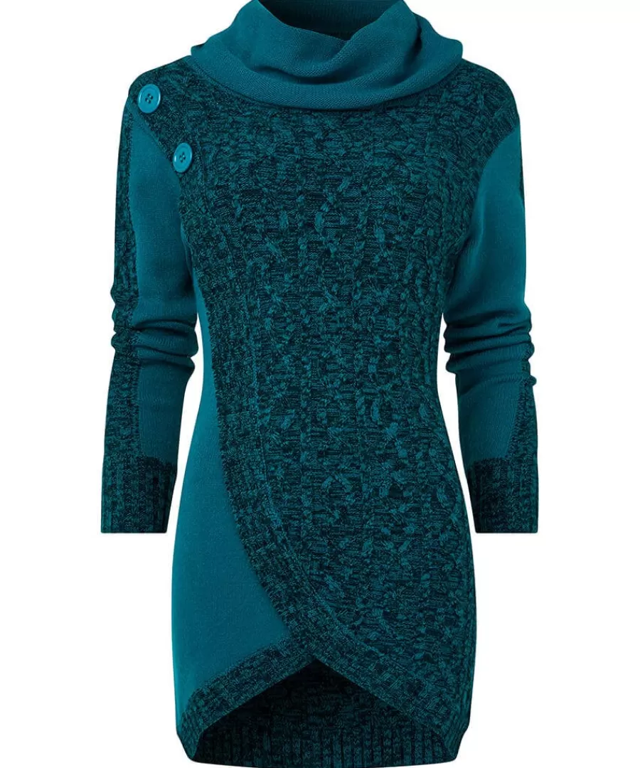 Flash Sale Joe Browns Curiously Cosy Roll Neck Jumper Teal