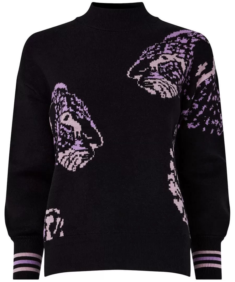 Sale Joe Browns Darcie Leopard Jumper Black