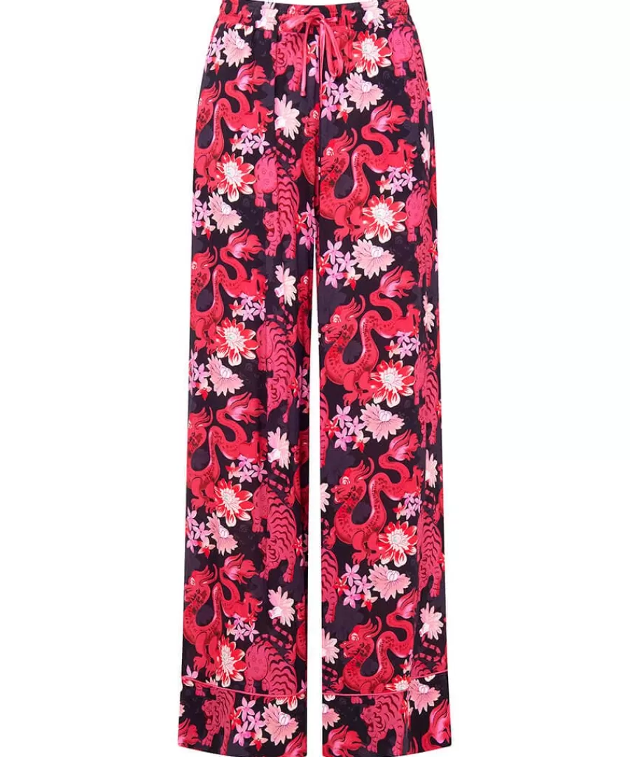 Online Joe Browns Daring Dragon Pyjama Bottoms Pink