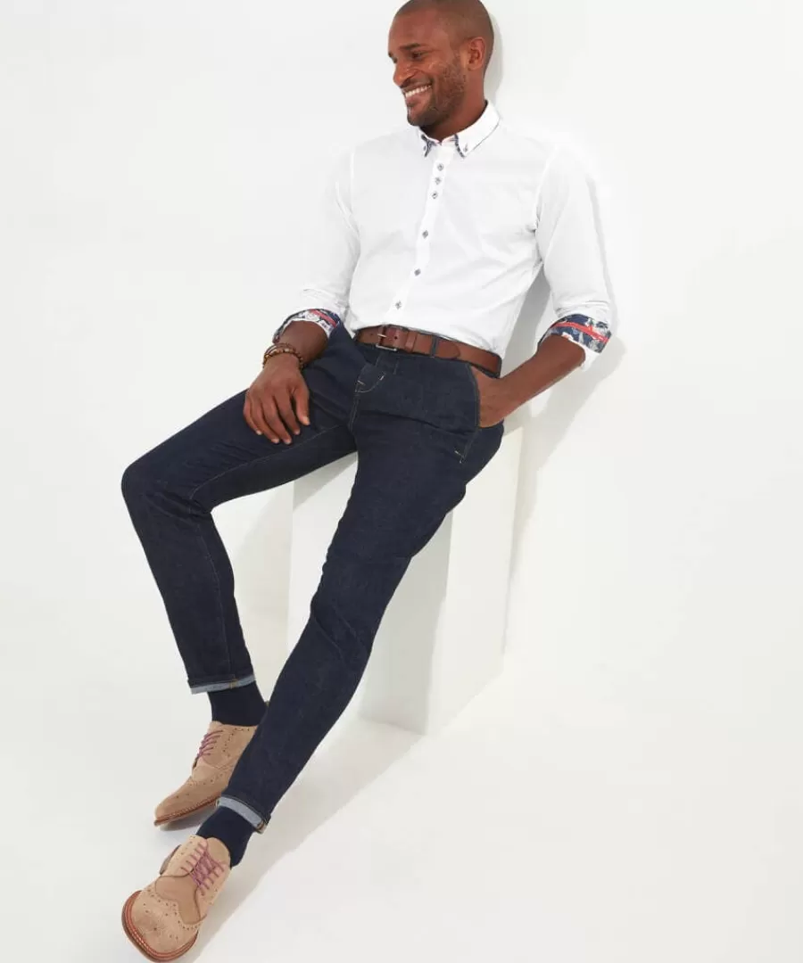 Clearance Joe Browns Delightful Double Collar Shirt White
