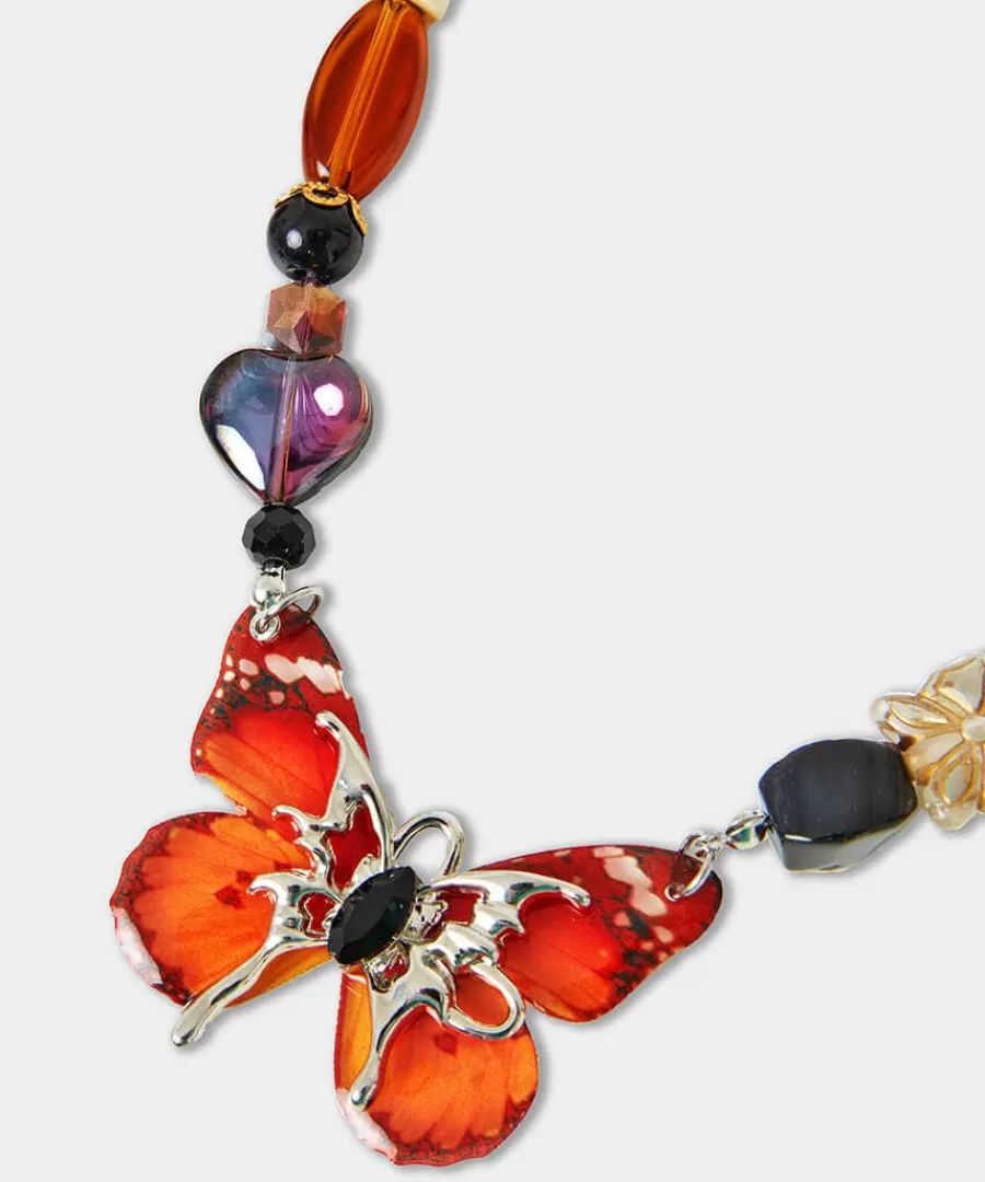 Cheap Joe Browns Demure Butterfly Necklace Multi