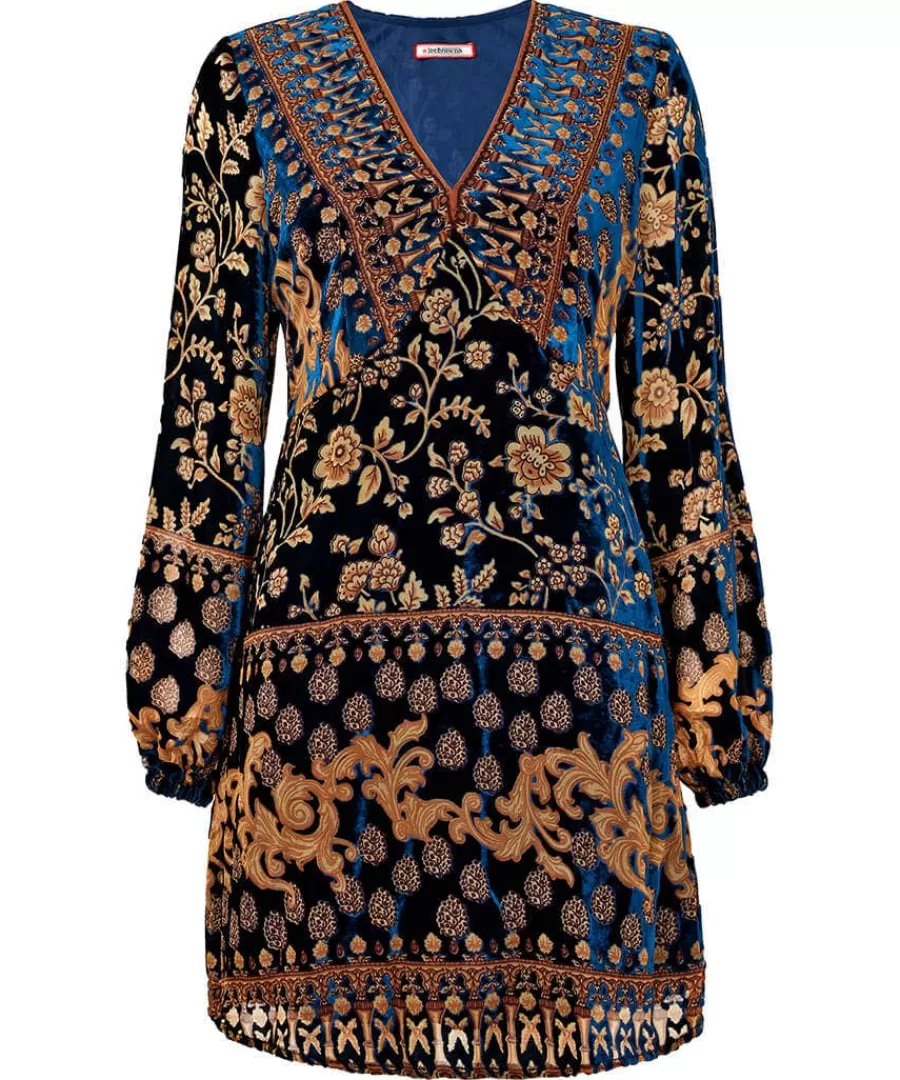 Online Joe Browns Destiny Devore Tunic Midnight Blue