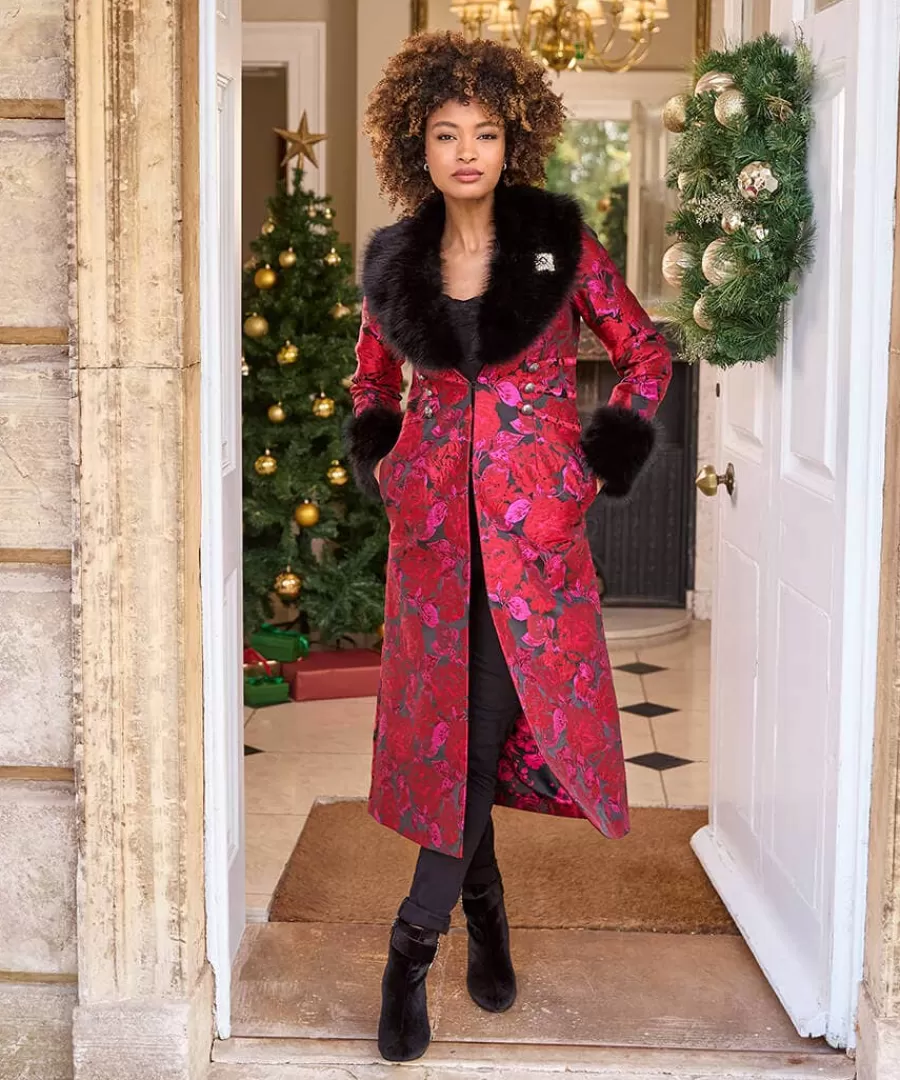 Best Joe Browns Dramatically Different Coat Red