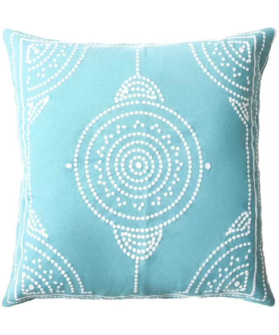 New Joe Browns Dreamy Dotted Boho Cushion Teal
