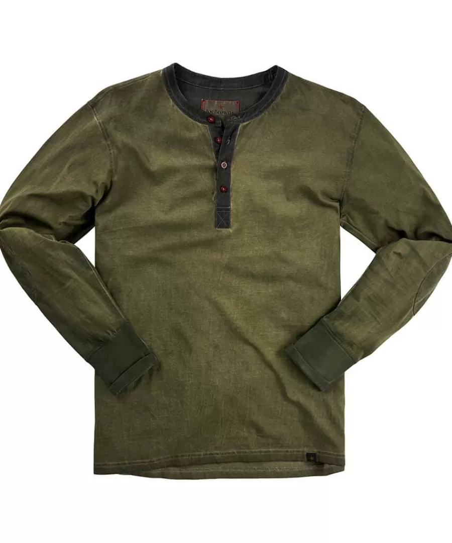 Shop Joe Browns Easy Going Henley Khaki