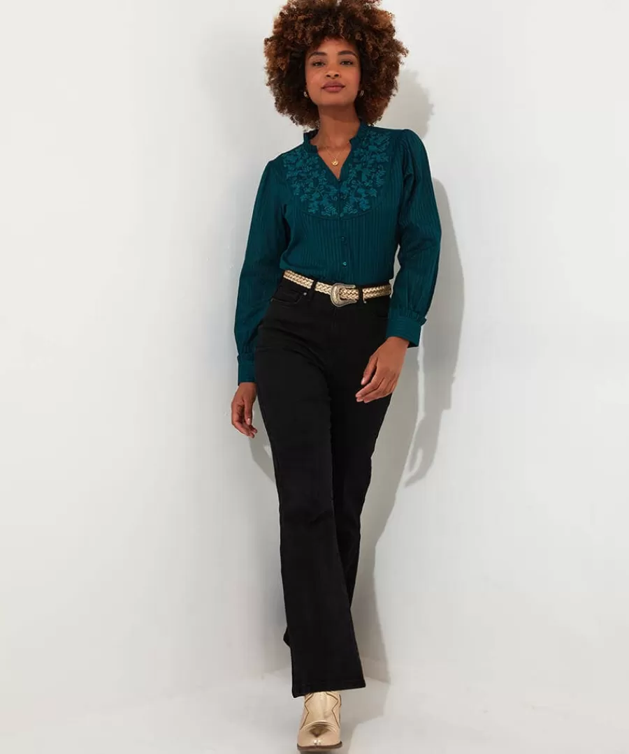 Online Joe Browns Elegantly Embroidered Blouse Green