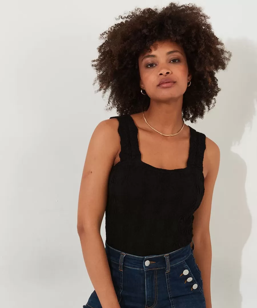 Best Sale Joe Browns Elsie Textured Vest Black