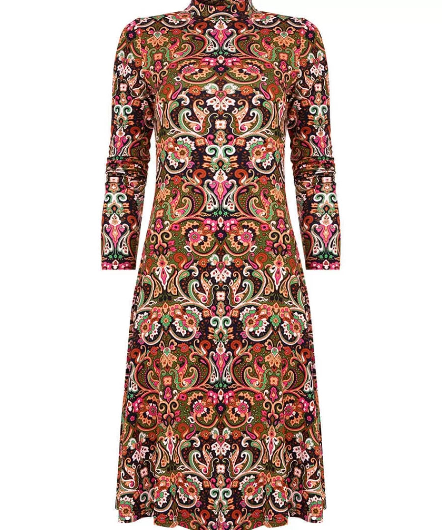 New Joe Browns Enchanting Jersey Dress Multi