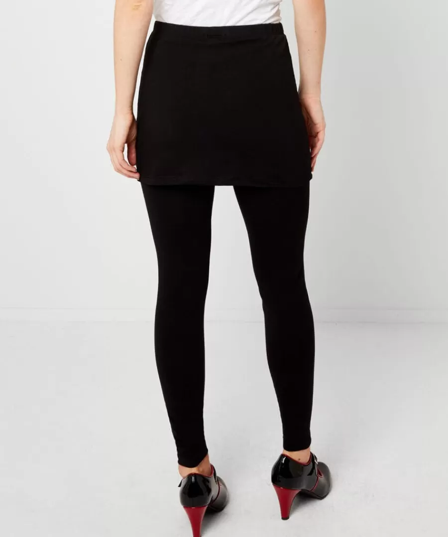 Fashion Joe Browns Essential 2 In 1 Leggings Black / Navy