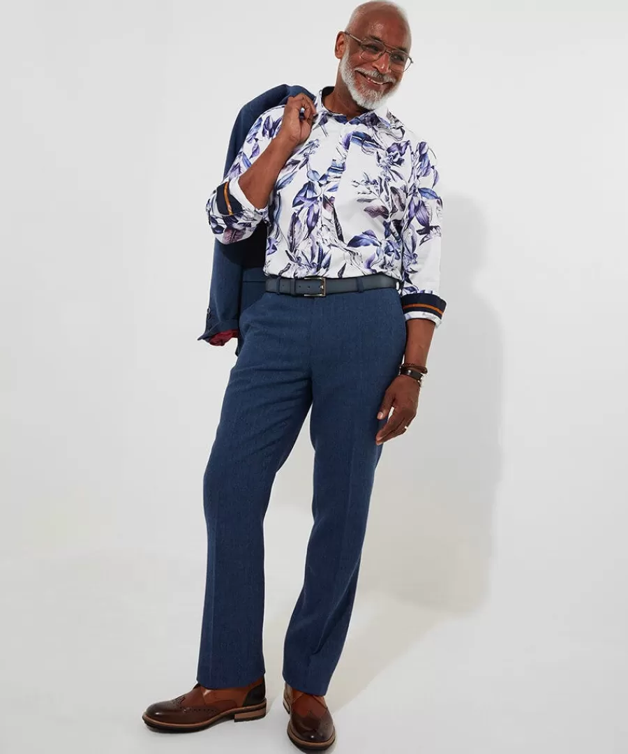 Clearance Joe Browns Fantastic Floral Shirt Purple
