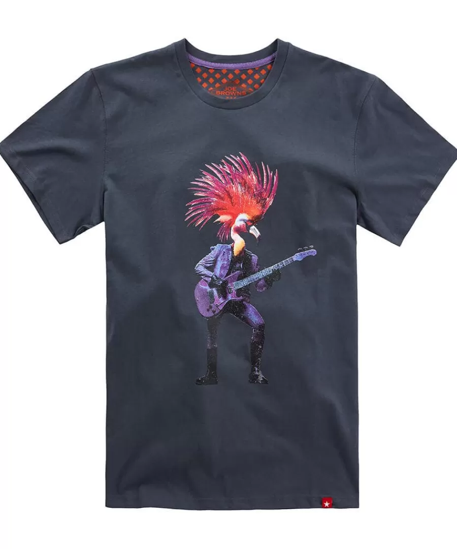 Sale Joe Browns Flamingo Rock Tee Charcoal