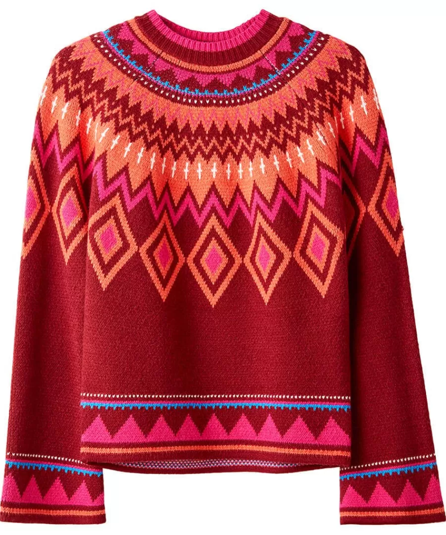 Hot Joe Browns Forever Fun Jumper Red