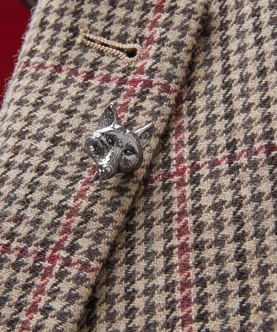 Hot Joe Browns Fox Pin Pewter