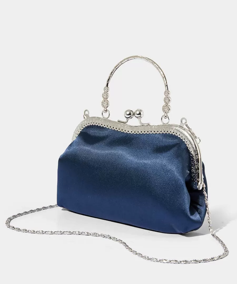 Cheap Joe Browns Gatsby Shimmer Occasion Bag Navy