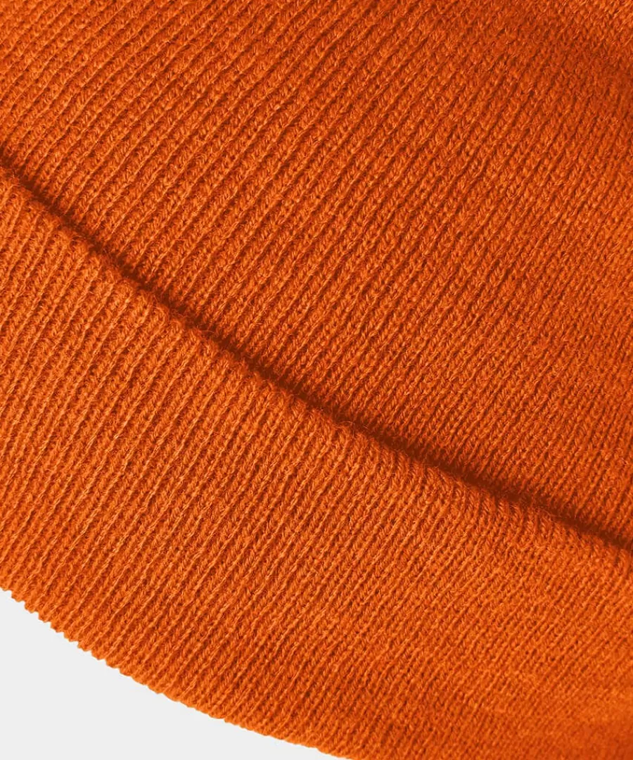 Cheap Joe Browns Glacier Rib Knit Beanie Orange