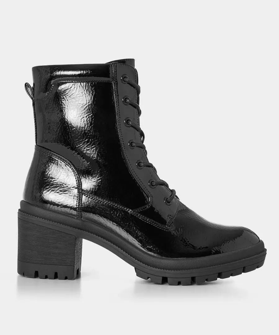 Flash Sale Joe Browns Go Getter Patent Boots Black